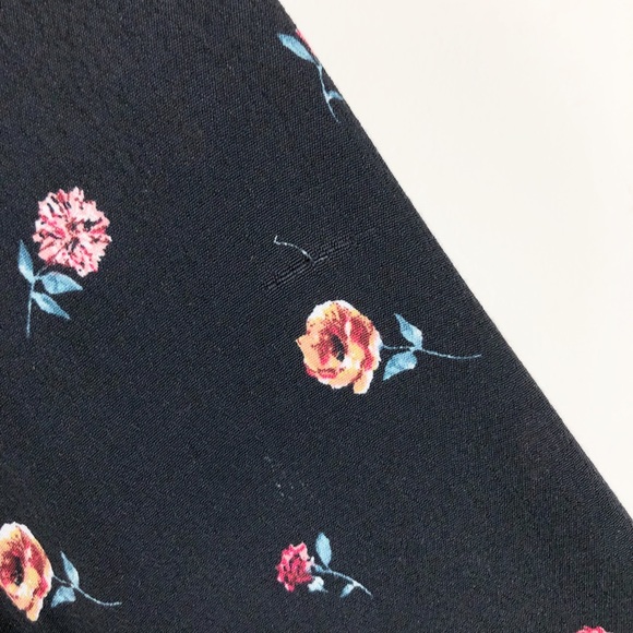 EVERLY✨Boho Floral Midi Dress sz L - Picture 7 of 8